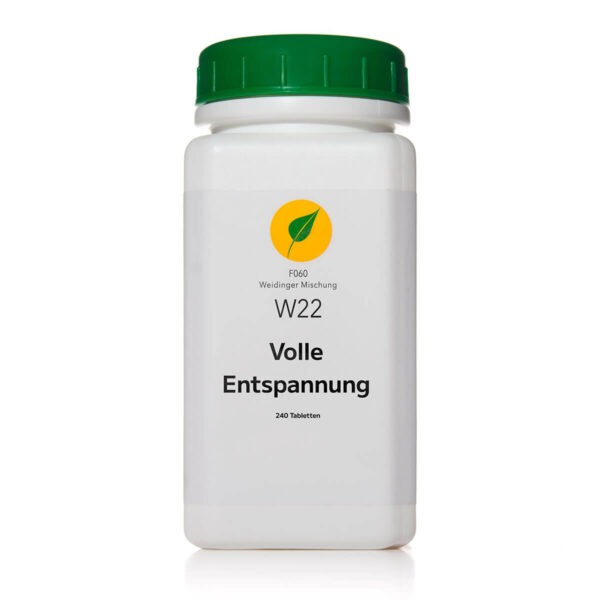 Mezcla de hierbas MTC W22 - Relajación completa del Dr. Weidinger