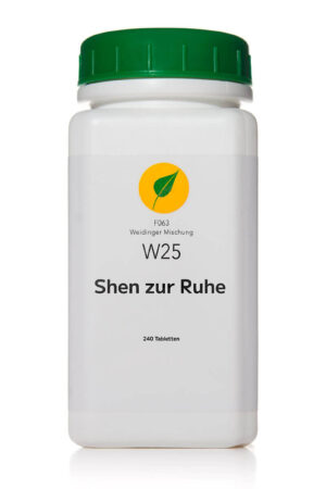 Mezcla de hierbas MTC W25 - Shen a la calma por el Dr. Weidinger