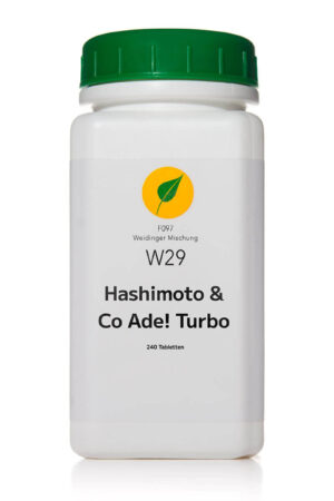 ¡TCM mezcla de hierbas W29 - Hashimoto & Co Ade! Turbo del Dr. Weidinger